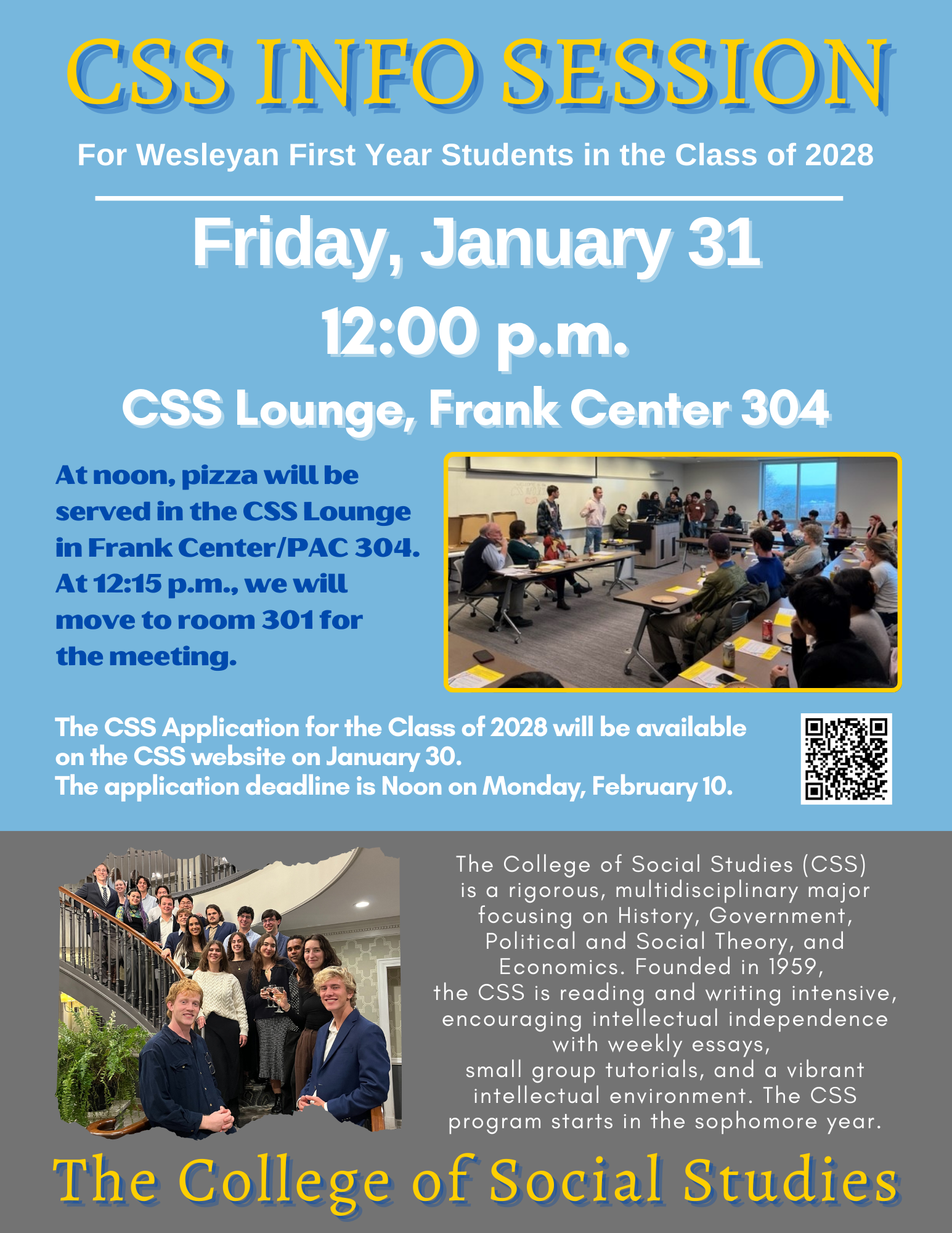 CSS Info Session January 31 2025